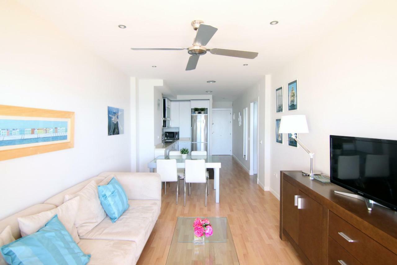 Apartamento Playa Victoria Cádiz Exteriör bild